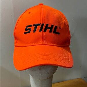 STIHL High-Visibility Orange Baseball Cap